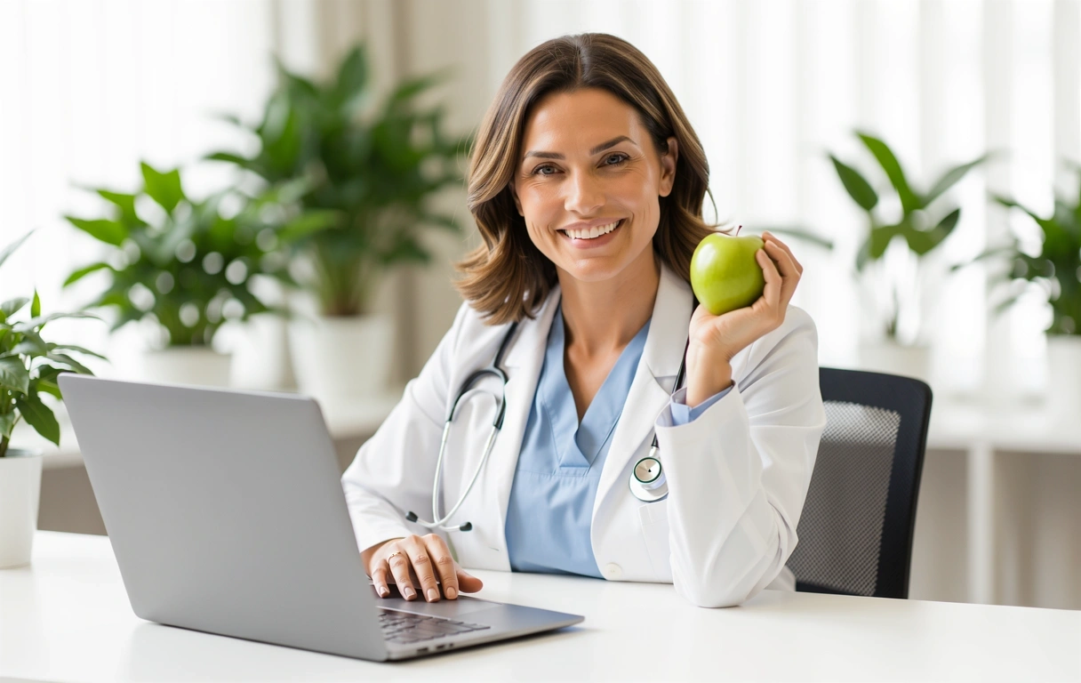 Online Ernährungsberater Gespräch